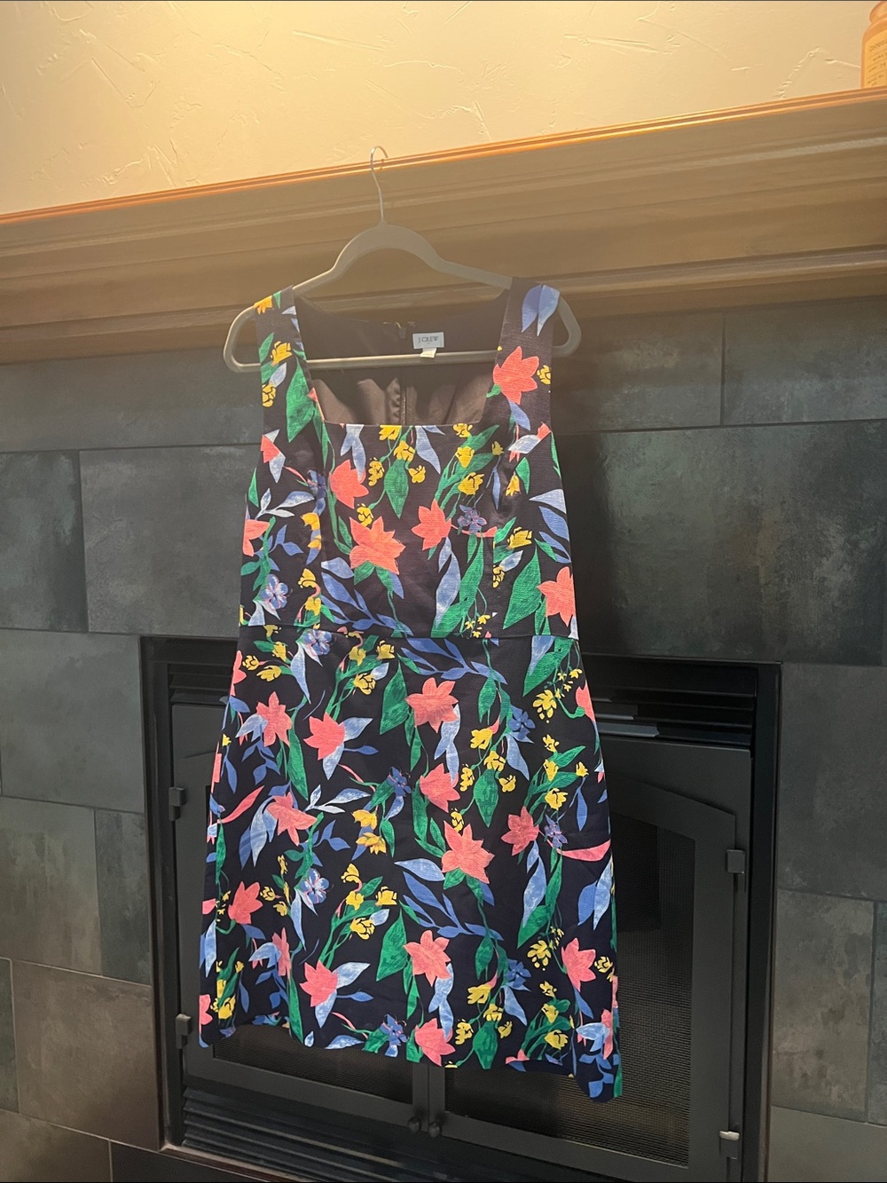 J Crew Factory floral dress